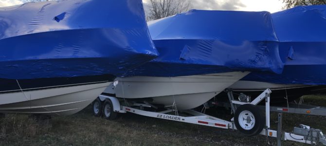Ottawa Boat Winterizing, shrink wrapping & winter storage